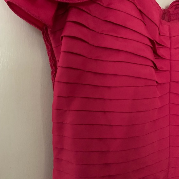 90’s retro fuschia formal party dress size 9-10 - Picture 2 of 6